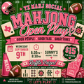 TX MAHJ Social Open Play at Sunny’s | September 9th